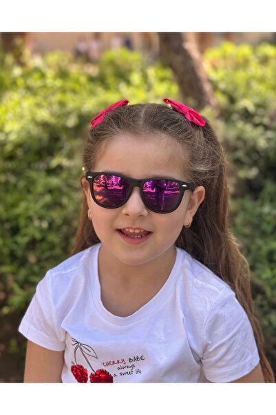 Polo Exchange Polo ExchanGe WAYFARER Children's Glasses - Blue/purple Mirror