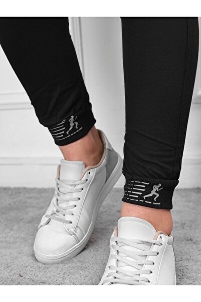 comstar Ανδρικό καλοκαιρινό μαύρο φούτερ με ελαστική μέση