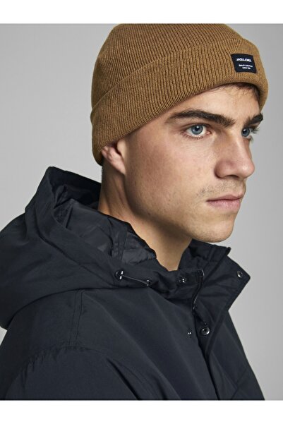 Jack & Jones Jacdna Beanie Noos Men's Brown Beanie - 12092815