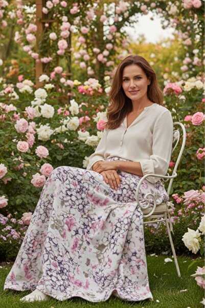 MODALİN Single Printed Pique Seat Cover Breeze 180X230 cm