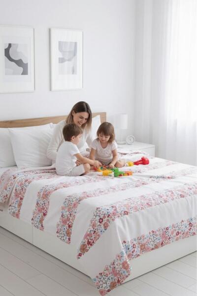 MODALİN Κάλυμμα καναπέ μονό εμπριμέ Pique Breeze 180x230 cm