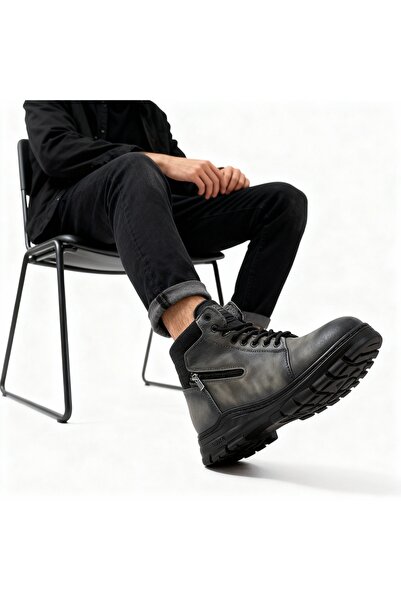 capel hor-se KIŞLIK İÇİ KÜRKLÜ RAHAT KULLANIMA UYGUN GÜNLÜK BOTS