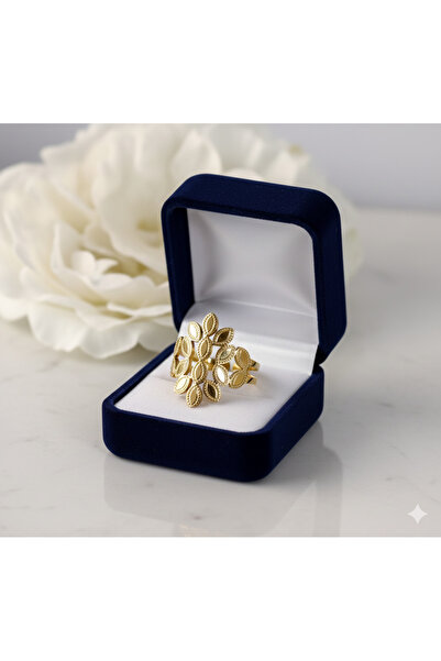 MR YAPRAK FİGÜR AYARLANABİLİR ÇELİK YÜZÜK