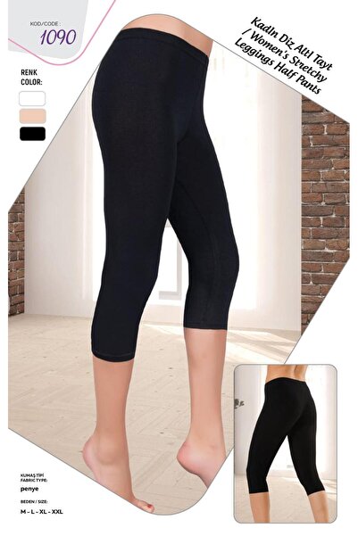 Love Dream Combed Cotton Below-Knee Capri Leggings