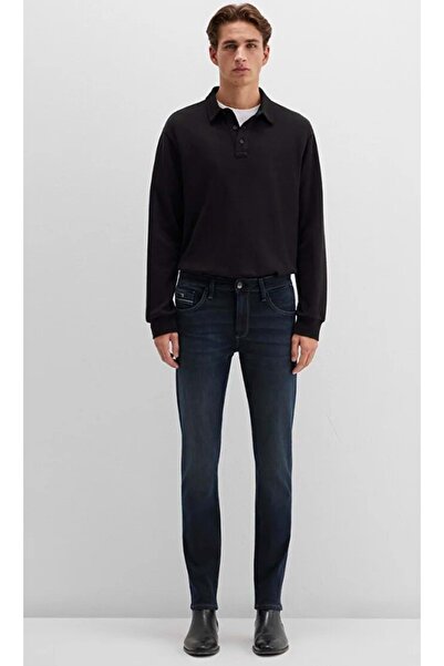 Mavi 0042426976 James Black Hazy Ink Jean Pants Men's Jeans Denim Trousers Denim