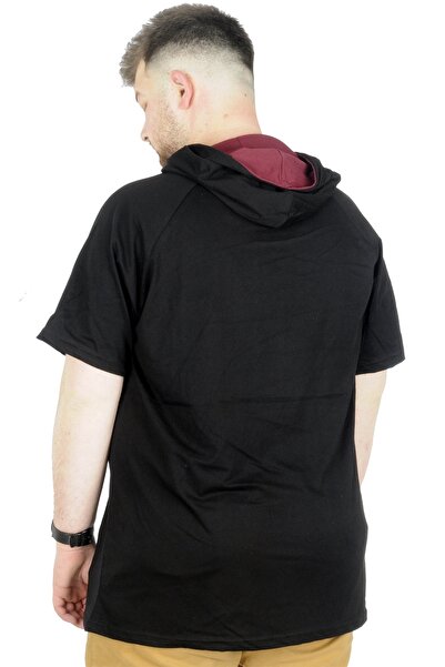 ModeXL Mode Xl Large Size T-shirt Hooded Game On 22177 Black