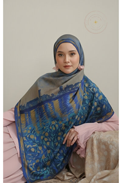 Glamouria Şal de mătase de design