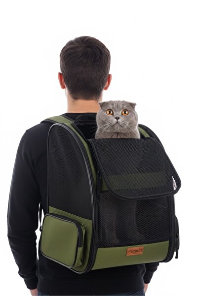 PUGALO AirMove Premium Kedi Köpek Taşıma Çantası | Silinebilir| Yırtılmaz Fil...