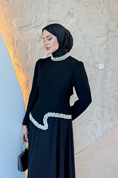 Şulemoda Giyim Βραδινό φόρεμα Gilgamesh Μαύρο