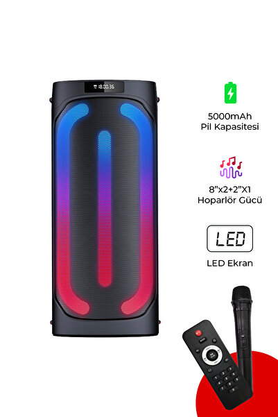 Bood Mt-7000x Taşınabilir Müzik Sistemi 300 W