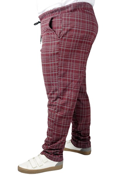 ModeXL Mode Xl Large Size Men's Sweatpants Yancep 22514 Plum