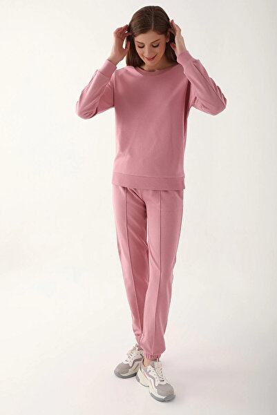 Arnetta Κομψό ροζ γυναικείο σετ φόρμας