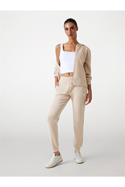 Guess Olympe Long Pants Women's Beige Sweatpants V4Yb08Kcay2-G1L9