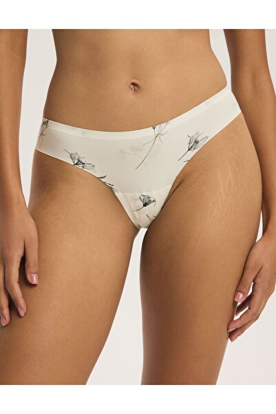 ESOTIQ Women's Brazilian Panties 2-Pack Set Seamless Laser Cut Invisible Briefs | Pie-Pie