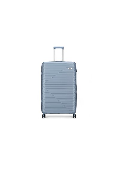 Vip Tourage Set of 3 Polypropylene Hard Sided 4-Wheeler Spinner Trolley Bag with TSA Lock