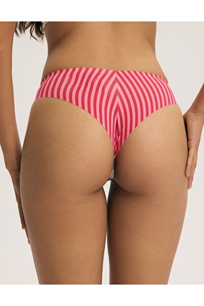 ESOTIQ Set de 2 chiloți braziliani pentru femei, fără cusături, croiți cu laser, invizibili | Pie-Pie