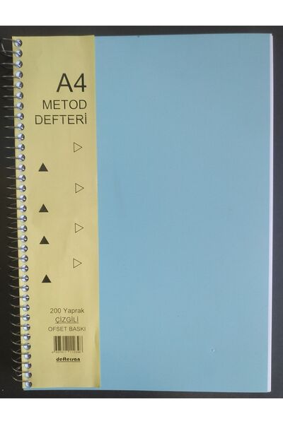 DEFTERSAN Copertă A4 Pp 200 coli cu rigle