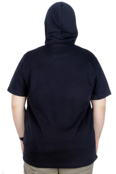 ModeXL Mode Xl Large Size Sweat Hood Ted 22560 Navy Blue
