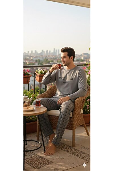 Sude HOMEWEAR Men's Plus Size Pajamas