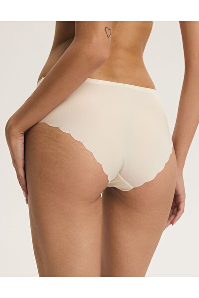 ESOTIQ Women's High Waist Brief 2-Pack Classic Panties with Lace Waistband Lightweight | Pola