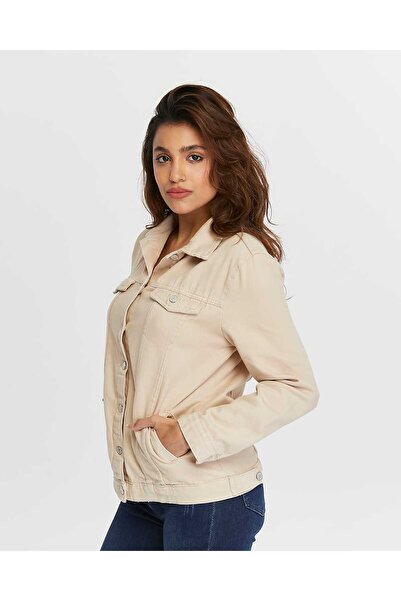 SHEVEGA ΓΥΝΑΙΚΕΙΟ ΜΠΕΖ ΜΑΚΡΥ ΛΙΝΟ ΠΑΛΤΟ BOYFRIEND