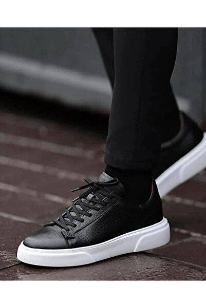 oflamaz Ανδρικά παπούτσια sneakers Δερμάτινη σόλα που δεν κιτρινίζει