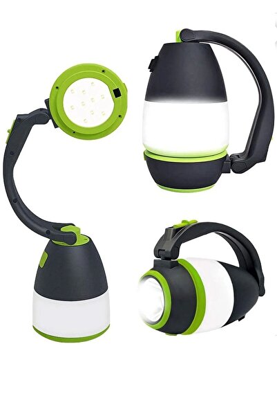 VOLEMİ Şarjlı Kamp Lambası Masa Lambası Uzun Menzilli Acil Durum Feneri