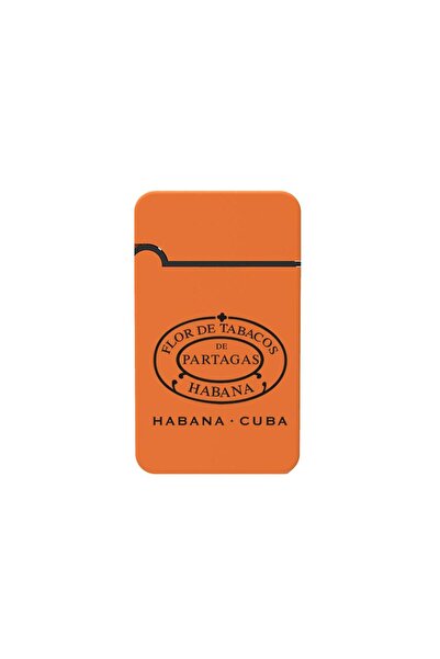 Habanos Partagas Plastik Jet Alev Delicili Puro Çakmağı Orange