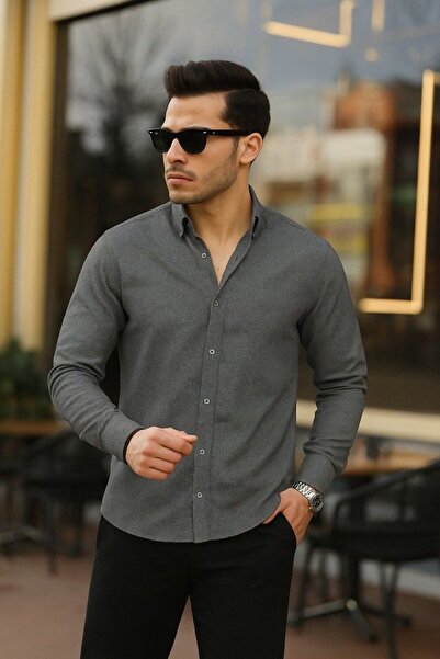 comstar Men's Classic Slim Fit Shirt