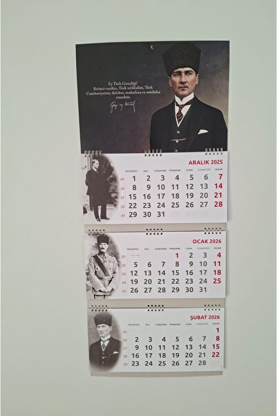 Zarf Atölyesi ATATÜRK TEMALI GEMİCİ TAKVİMİ