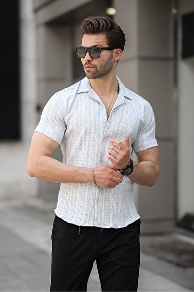 comstar Cămașă cu mânecă scurtă pentru bărbați de vară din Lycra