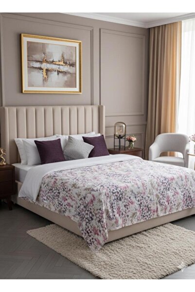MODALİN Double Printed Pique Bedspread Daisy 200X230 cm