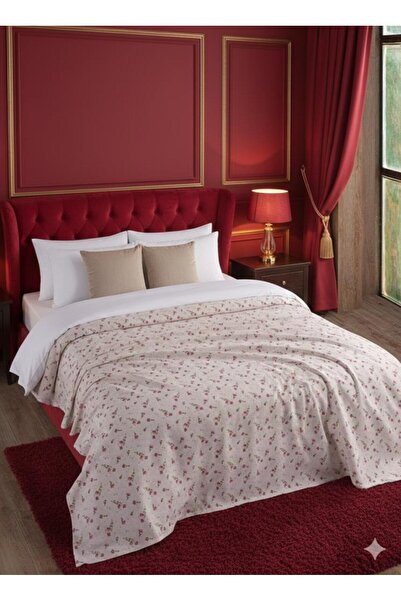 MODALİN Double Printed Pique Bedspread Daisy 200X230 cm