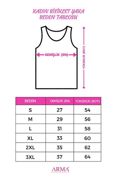 Arma Yıldız White Black Gray Women's Ribbed Undershirt - Thick Straps Basic 3 Pack