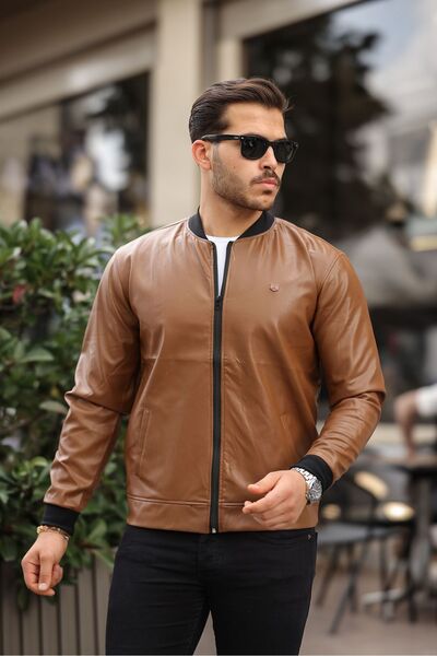 comstar Men's New Season Leather Jacket