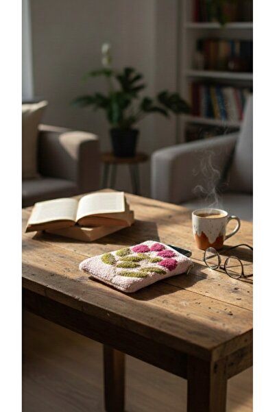 Home Tablet / Ebook Çantası – Kılıfı-punch Nakışı-el Yapımı-kitap Kılıfı