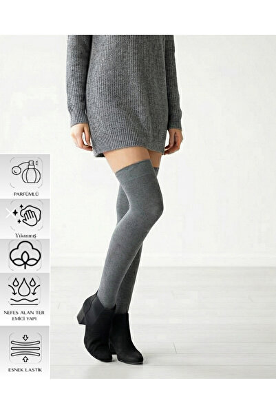 ragi store 3-Piece Over-The-Knee Maternity Socks