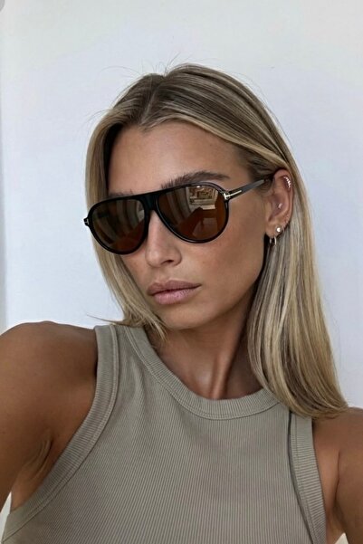 REN EYEWEAR Ren Sepia Air Unisex Brown Pilot Sunglasses |   Uv400 Protection