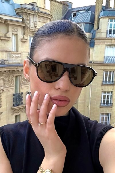 REN EYEWEAR Ren Sepia Air Unisex Brown Pilot Sunglasses |   Uv400 Protection