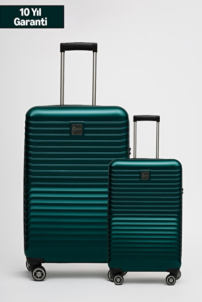 louisiana polo 2'li Valiz Seti Polikarbon Büyük Boy – Kabin Boy Valiz Petrol ...