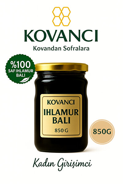 KOVANCI GIDA Doğal Ihlamur Balı 850 gr | Katkısız Saf Ihlamur Balı | Kadın Girişimci Üretimi