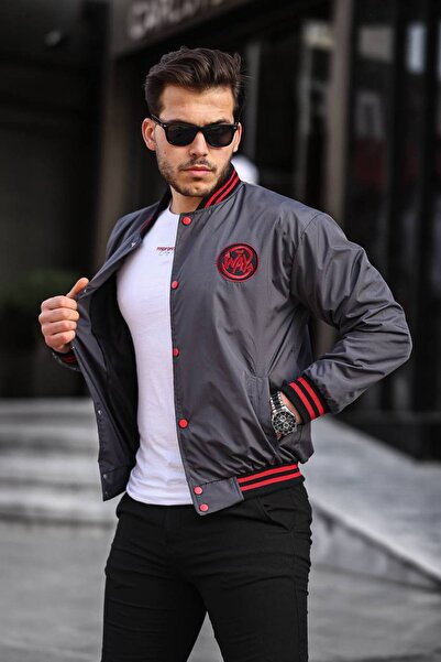 comstar Men's Printed Hooded Smoked College Windbreaker & Raincoat