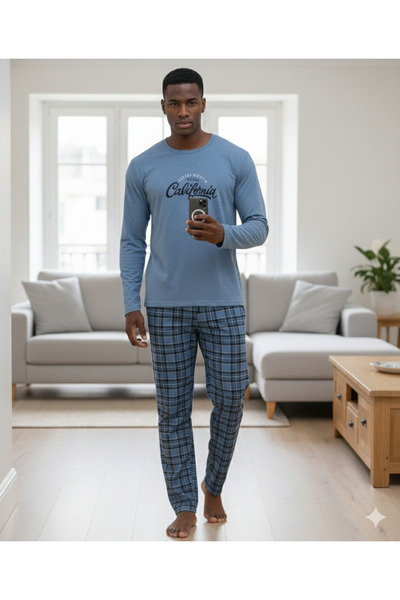 Sude HOMEWEAR Men's Plus Size Pajamas
