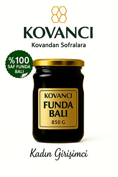 KOVANCI GIDA Doğal Funda Balı 850 gr | Katkısız Saf Funda Balı | Kadın Girişi...