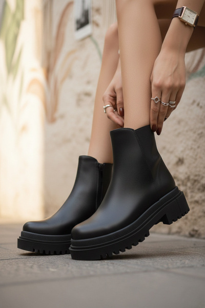 marinarosse Kadın Pera Siyah Garantili Su Geçirmez Kaymaz Taban Dikişli Siyah...