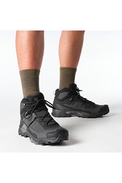 Salomon X Ultra 5 Mid GTX Gore-Tex ®   Ανδρικές μπότες εξωτερικού χώρου Patika Climbing ΜΑΥΡΕΣ