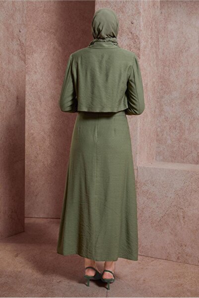 Alvina BUZGÜ DETAILED SKIRT SET 44505