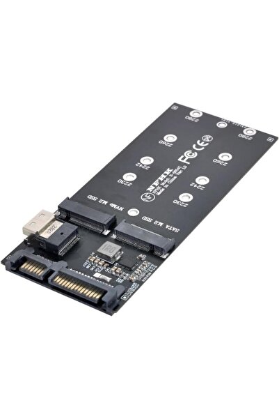hepsiofis Gjob SFF-8654 Ngff M-Key To Slimline Sas Nvme Pcıe SSD Sata Adaptör...