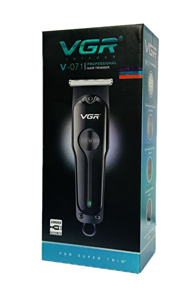 VGR طقم ماكينة قص الشعر واللحية 071 للرجال - لاسلكية قابلة لإعادة الشحن عبر U...
