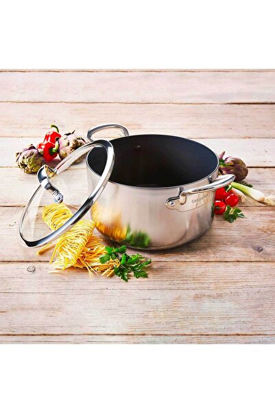 Greenpan Barcelona Evershine 3Ply Deep Pot 18 cm